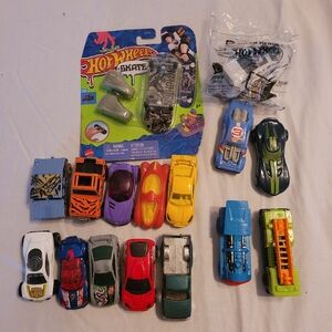 Hot Wheels Mix Of Old & new With Mcdonalds & Skate Boards Some New